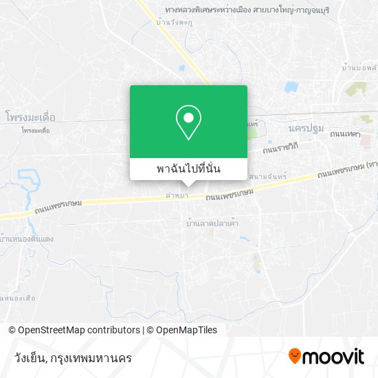 วังเย็น แผนที่