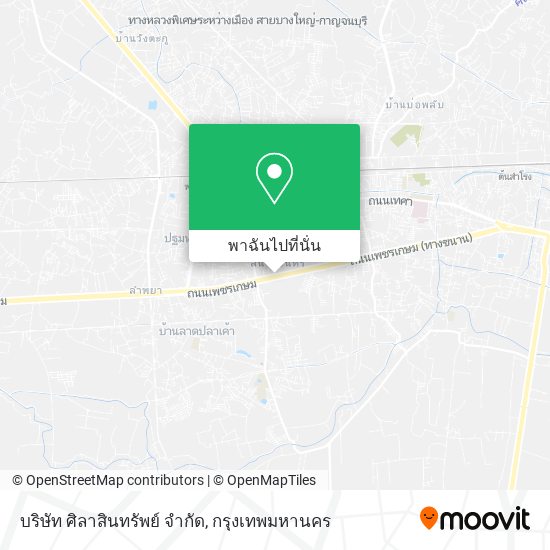บริษัท ศิลาสินทรัพย์ จํากัด แผนที่