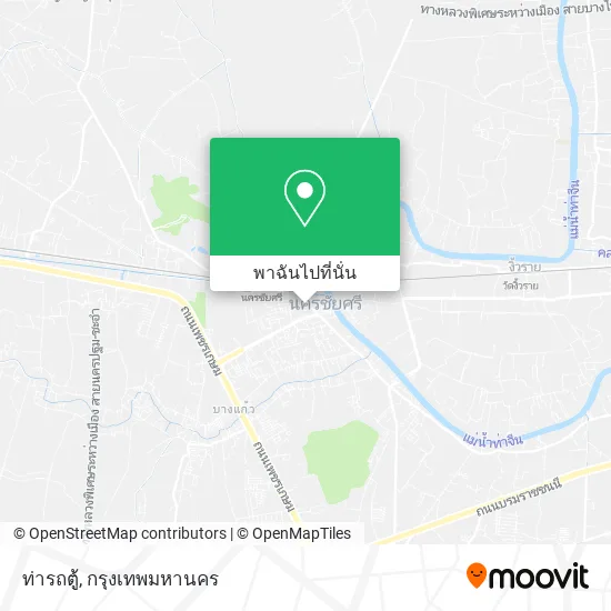 ท่ารถตู้ แผนที่