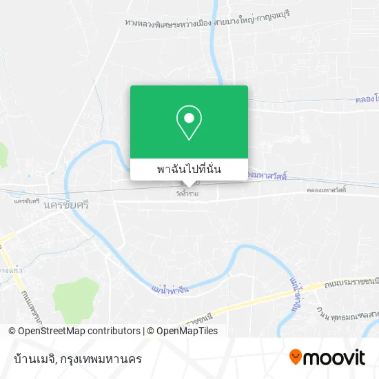 บ้านเมจิ แผนที่