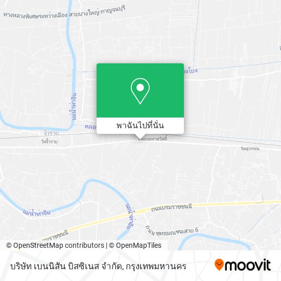 บริษัท เบนนิสัน บิสซิเนส จํากัด แผนที่