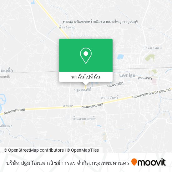 บริษัท ปฐมวัฒนพาณิชย์การแร่ จํากัด แผนที่