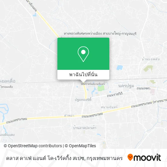 คลาส คาเฟ่ แอนด์ โค-เวิร์คกิ้ง สเปซ แผนที่