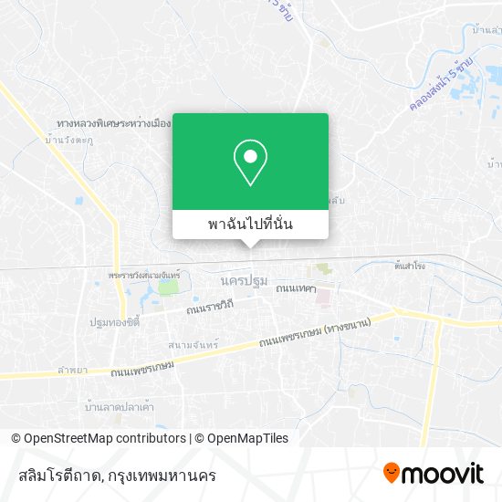 สลิมโรตีถาด แผนที่