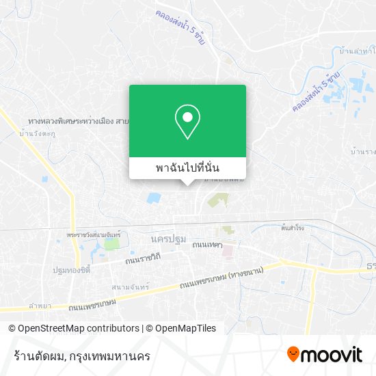 ร้านตัดผม แผนที่