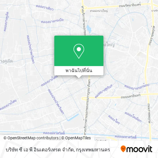 บริษัท ซี เอ พี อินเตอร์เทรด จํากัด แผนที่