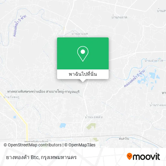 ยางทองคํา Btc แผนที่