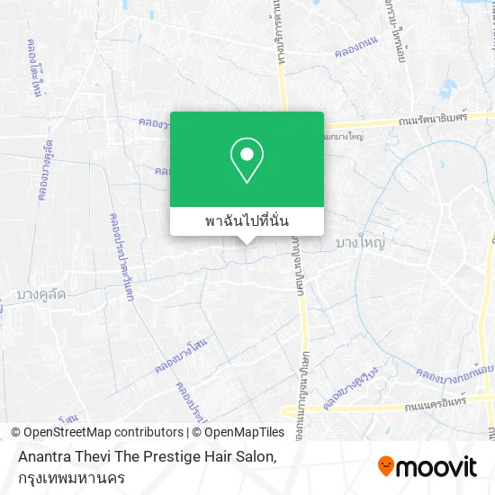 Anantra Thevi The Prestige Hair Salon แผนที่