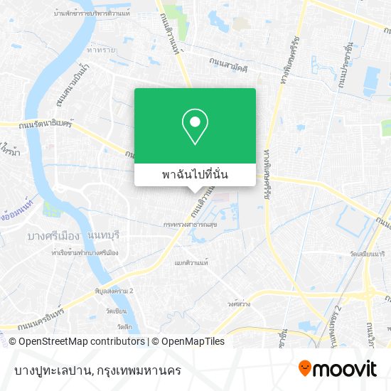 บางปูทะเลปาน แผนที่