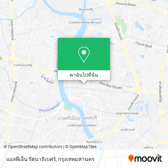 แอลพีเอ็น รัตนาธิเบศร์ แผนที่