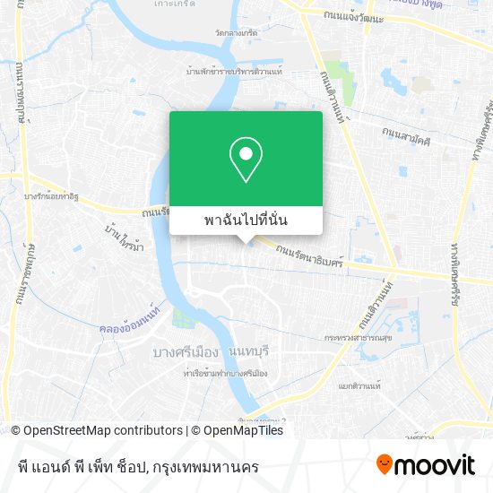 พี แอนด์ พี เพ็ท ช็อป แผนที่