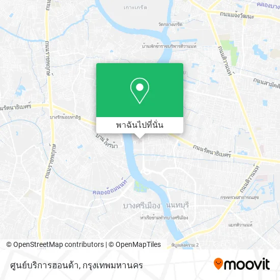 ศูนย์บริการฮอนด้า แผนที่