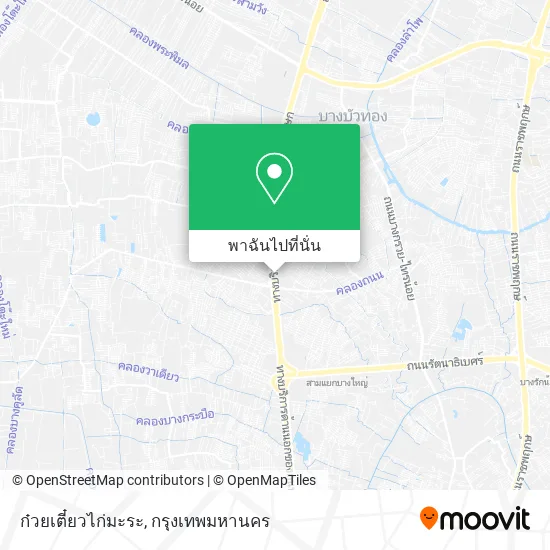 ก๋วยเตี๋ยวไก่มะระ แผนที่