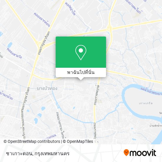 ชาเกาะดอน แผนที่