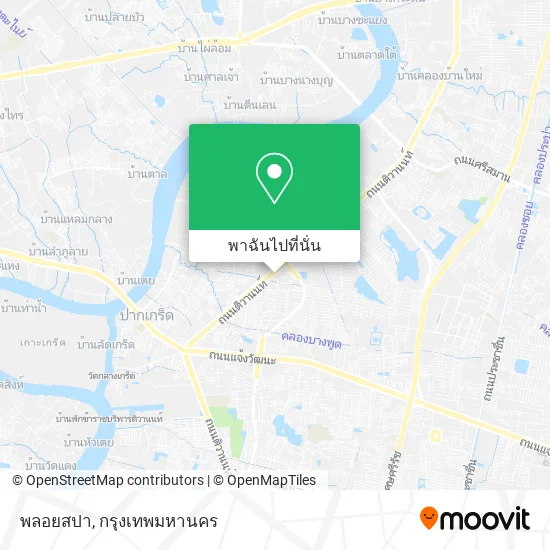 พลอยสปา แผนที่