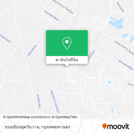 ขนมย้อนยุควันวาน แผนที่