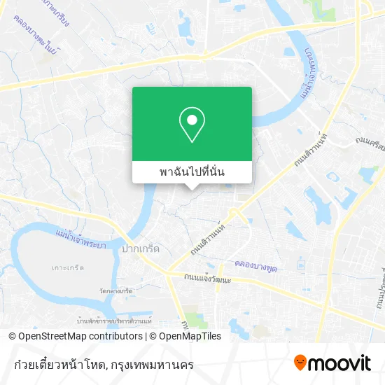 ก๋วยเตี๋ยวหน้าโหด แผนที่