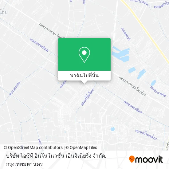 บริษัท ไอซีที อินโนโนวชั่น เอ็นจิเนียริ่ง จํากัด แผนที่