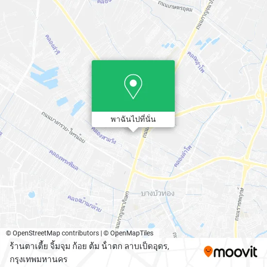 ร้านตาเตี้ย จิ้มจุม ก้อย ต้ม น้ําตก ลาบเป็ดอุดร แผนที่