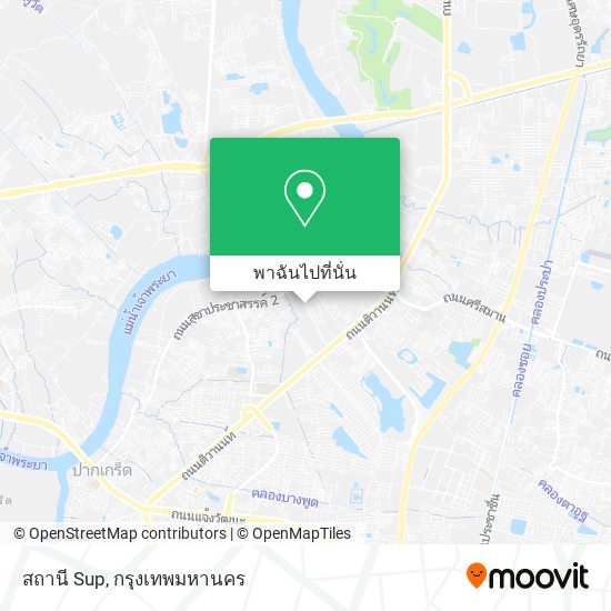 สถานี Sup แผนที่