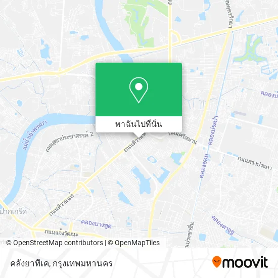 คลังยาทีเค แผนที่
