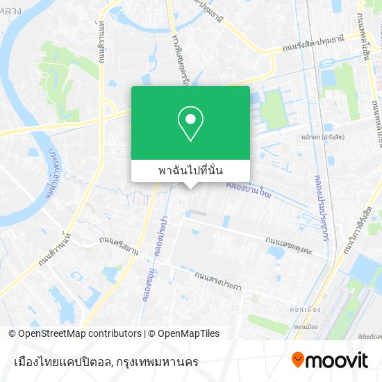 เมืองไทยแคปปิตอล แผนที่