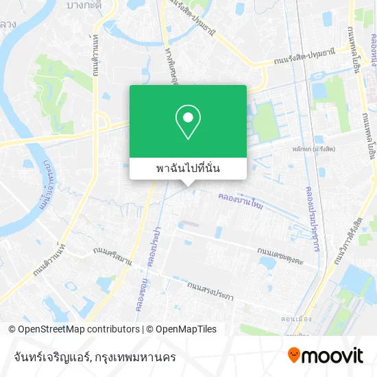 จันทร์เจริญแอร์ แผนที่