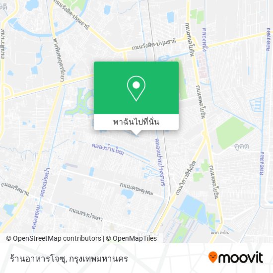 ร้านอาหารโจซุ แผนที่