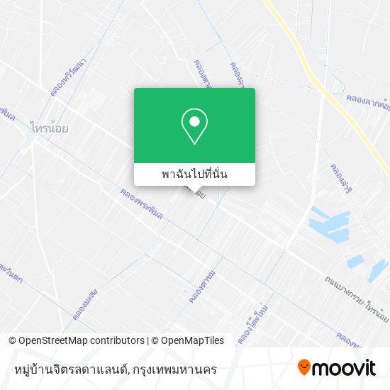 หมู่บ้านจิตรลดาแลนด์ แผนที่