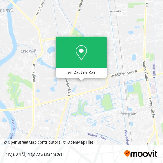 ปทุมธานี แผนที่