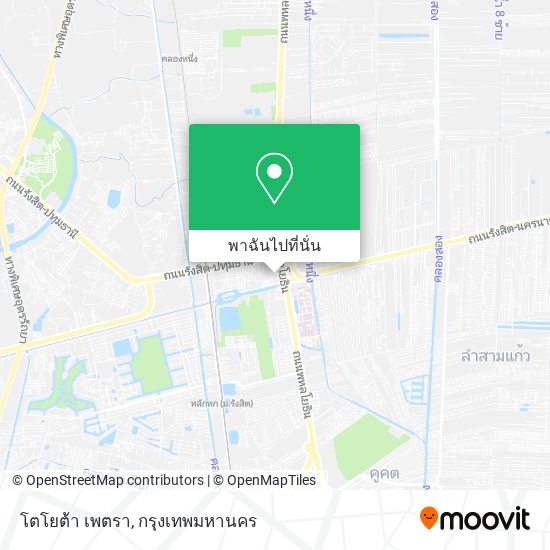 โตโยต้า เพตรา แผนที่