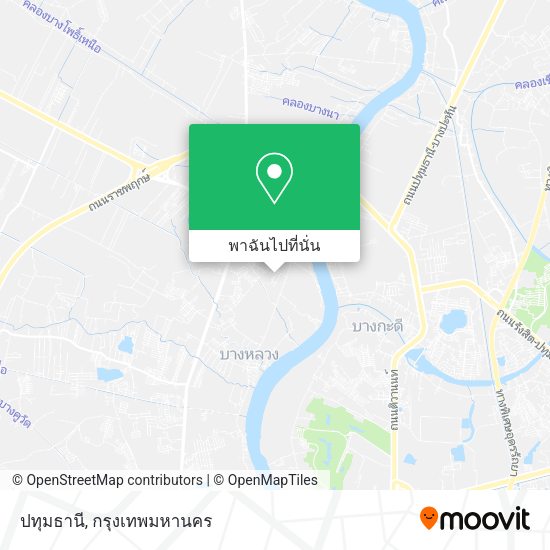 ปทุมธานี แผนที่