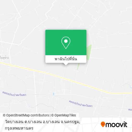 วัดบางเลน ต.บางเลน อ.บางเลน จ.นครปฐม แผนที่