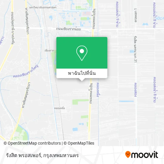รังสิต พรอสเพอร์ แผนที่