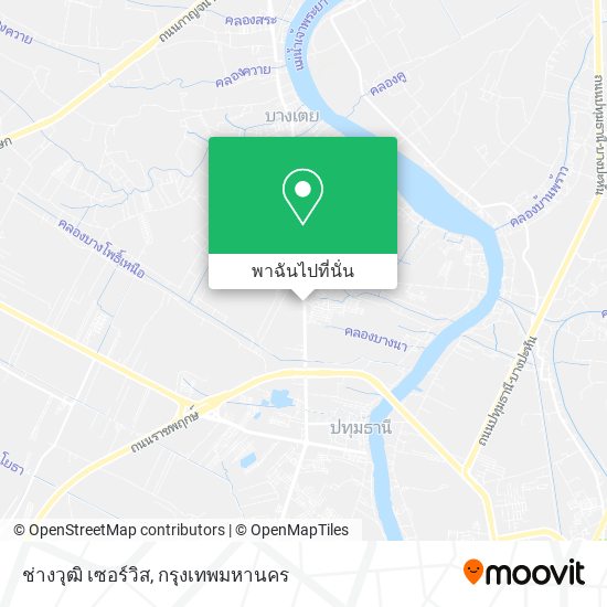 ช่างวุฒิ เซอร์วิส แผนที่