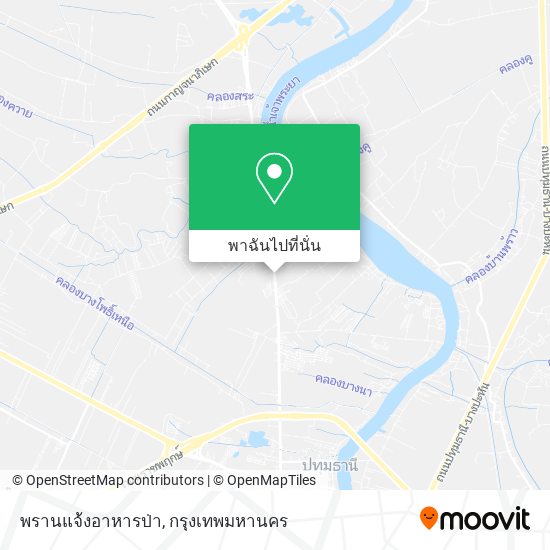 พรานแจ้งอาหารป่า แผนที่