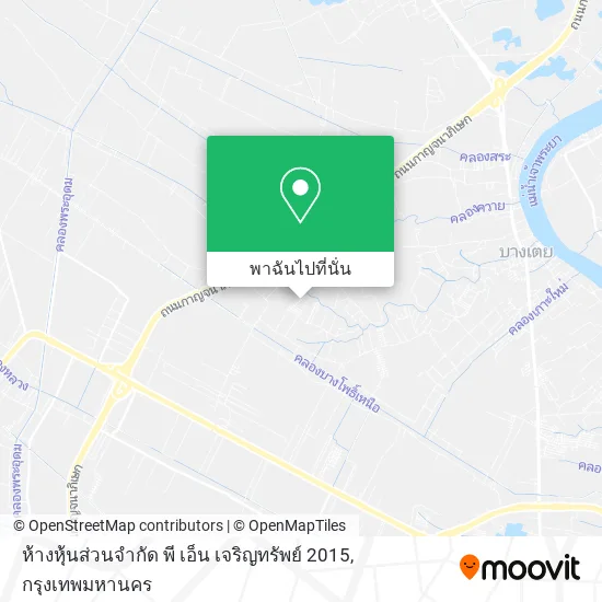 ห้างหุ้นส่วนจํากัด พี เอ็น เจริญทรัพย์ 2015 แผนที่