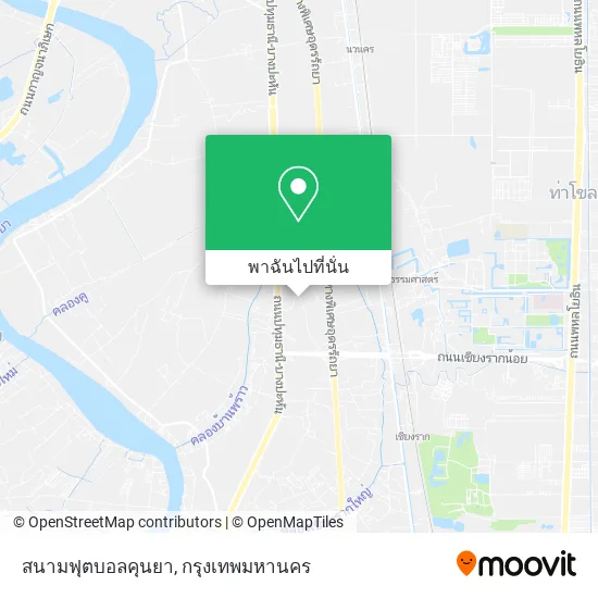 สนามฟุตบอลคุนยา แผนที่