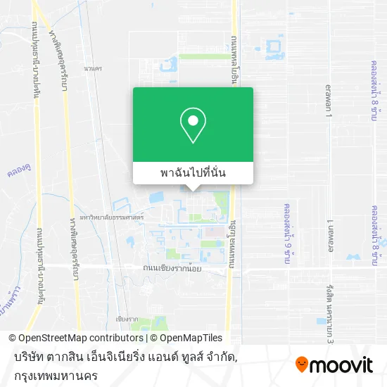 บริษัท ตากสิน เอ็นจิเนียริ่ง แอนด์ ทูลส์ จํากัด แผนที่