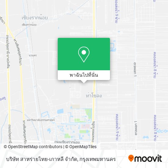 บริษัท สาหร่ายไทย-เกาหลี จํากัด แผนที่