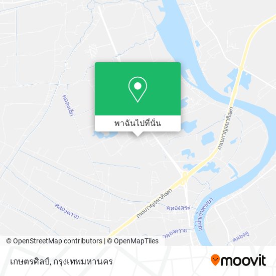 เกษตรศิลป์ แผนที่