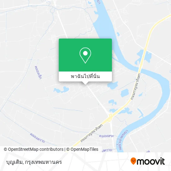 บุญเติม แผนที่
