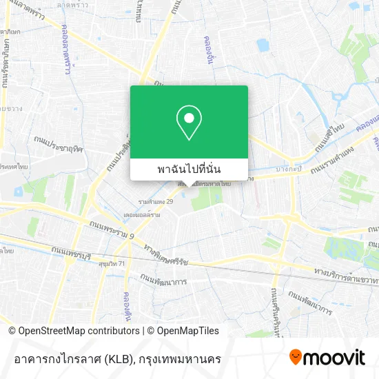 อาคารกงไกรลาศ (KLB) แผนที่