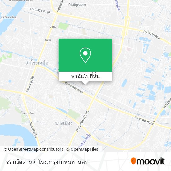 ซอยวัดด่านสำโรง แผนที่