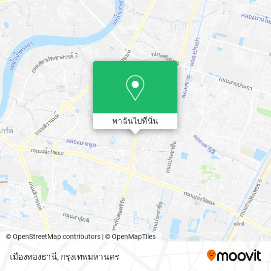 เมืองทองธานี แผนที่