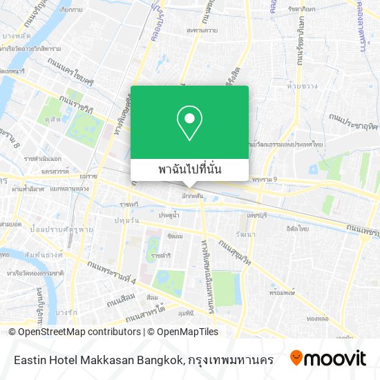 Eastin Hotel Makkasan Bangkok แผนที่