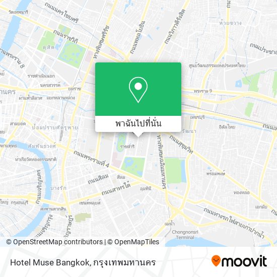 Hotel Muse Bangkok แผนที่