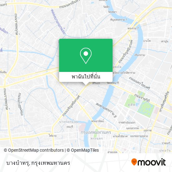 บางบำหรุ แผนที่