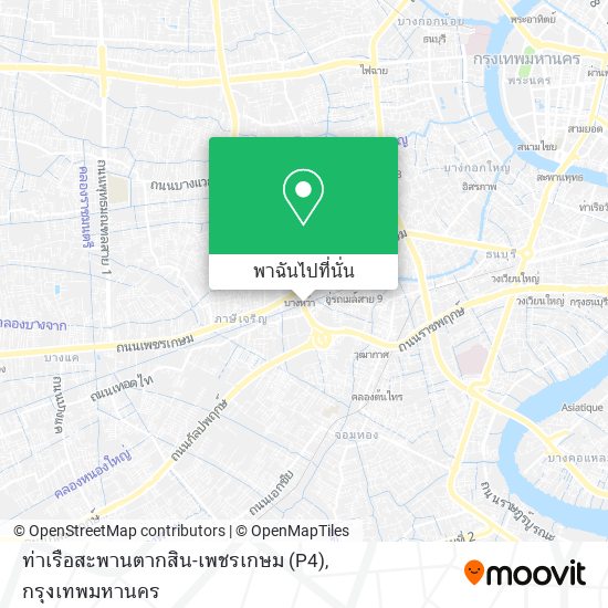 ท่าเรือสะพานตากสิน-เพชรเกษม (P4) แผนที่