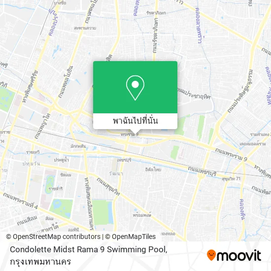 Condolette Midst Rama 9 Swimming Pool แผนที่